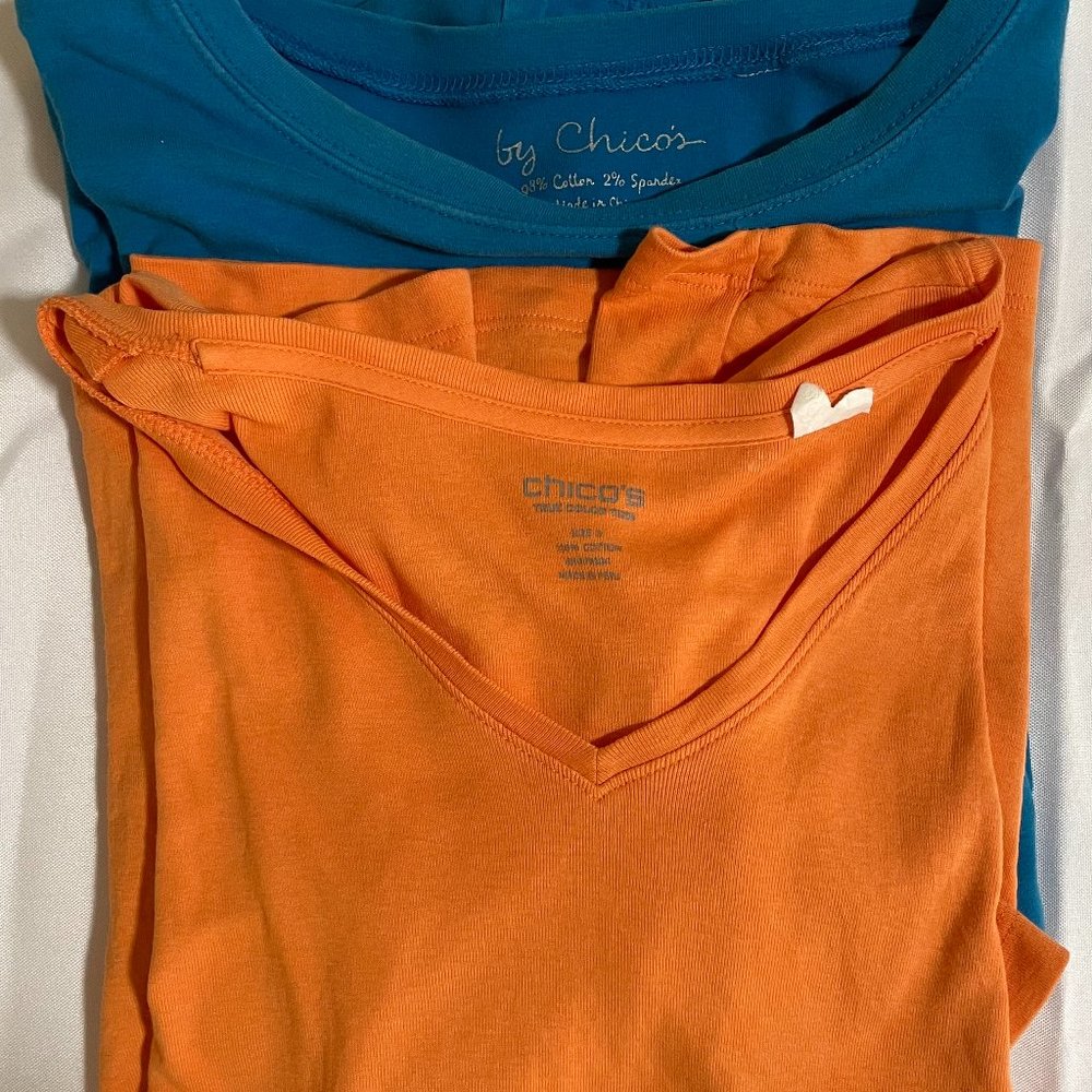 Chico's Short Sleeve Tees 2 pieces